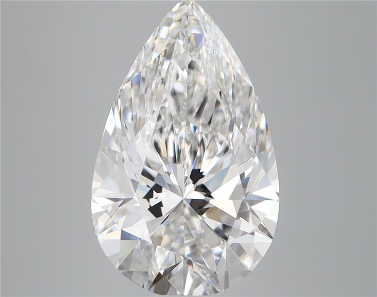 IGI 4.06 Carat Pear Lab Grown Diamond 人工培育鑽石 實驗室人造鑽石