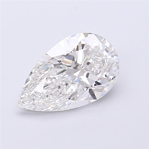 IGI 1.34 Carat Pear Lab Grown Diamond 人工培育鑽石 實驗室人造鑽石