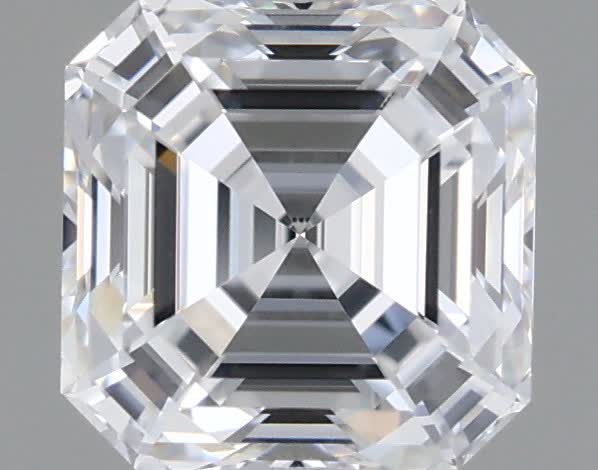 IGI 1 Carat Asscher Lab Grown Diamond