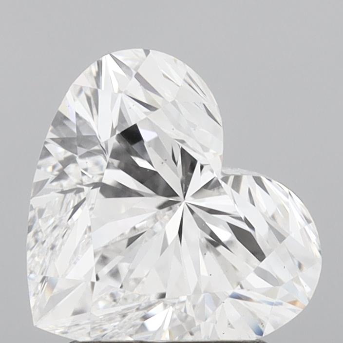 IGI 2.08 Carat Heart Lab Grown Diamond