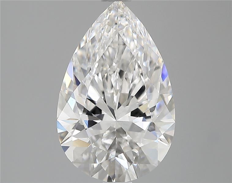 IGI 2.10 Carat Pear Lab Grown Diamond 人工培育鑽石 實驗室人造鑽石