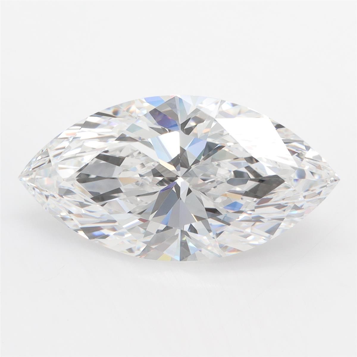 GIA 5.10 Carat Marquise Lab Grown Diamond 人工培育鑽石 實驗室人造鑽石