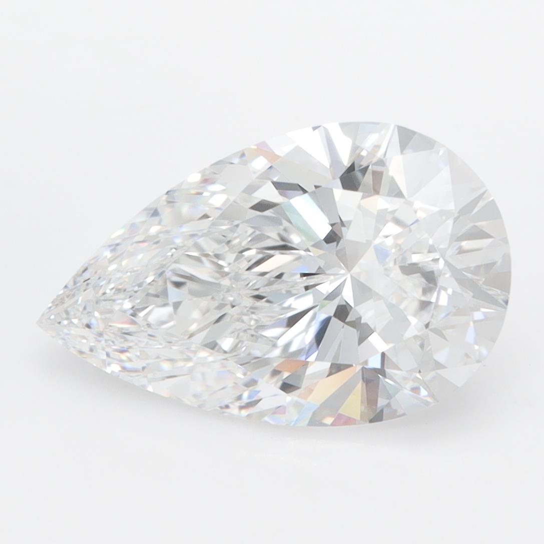 IGI 3.00 Carat Pear Lab Grown Diamond 人工培育鑽石 實驗室人造鑽石