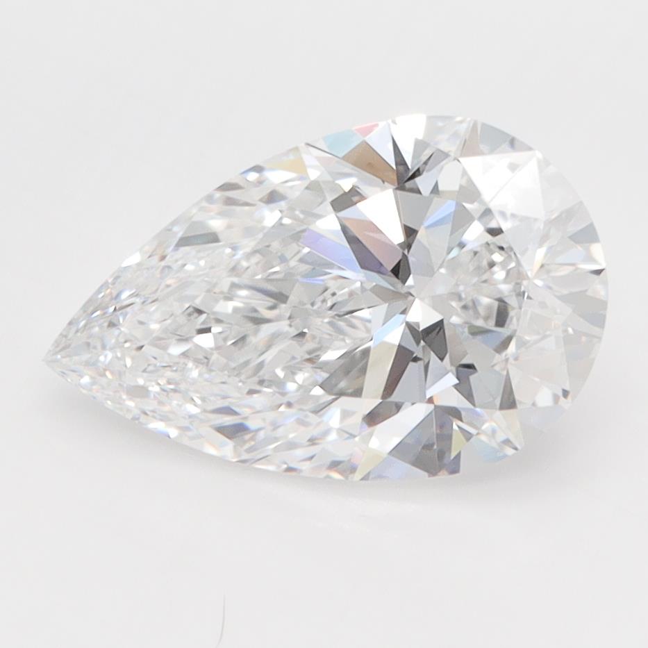 IGI 2.10 Carat Pear Lab Grown Diamond 人工培育鑽石 實驗室人造鑽石