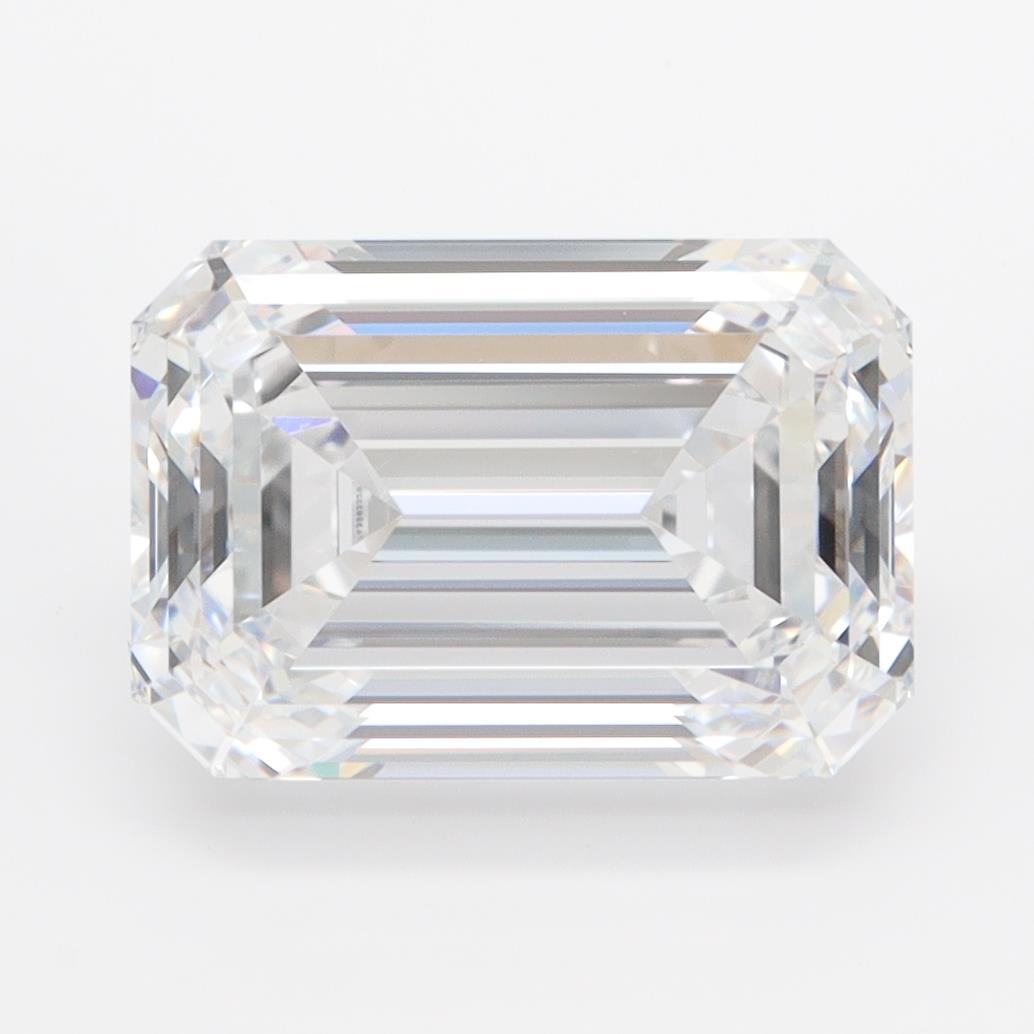 GIA 3.11 Carat Emerald Lab Grown Diamond 人工培育鑽石 實驗室人造鑽石