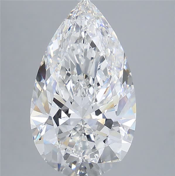 IGI 3.71 Carat Pear Lab Grown Diamond 人工培育鑽石 實驗室人造鑽石