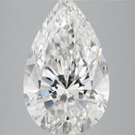 IGI 3.01 Carat Pear Lab Grown Diamond 人工培育鑽石 實驗室人造鑽石