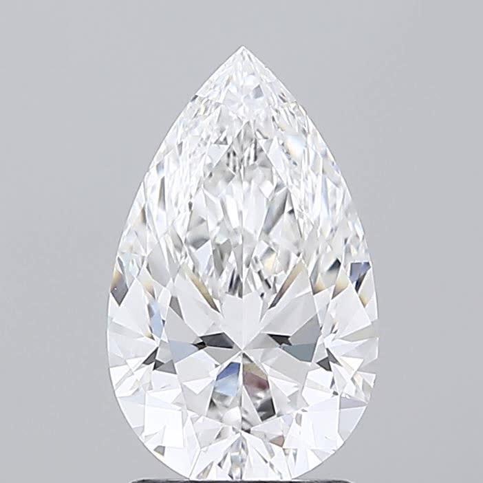 IGI 1.80 Carat Pear Lab Grown Diamond 人工培育鑽石 實驗室人造鑽石