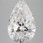 IGI 3.56 Carat Pear Lab Grown Diamond 人工培育鑽石 實驗室人造鑽石