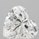 IGI 1.53 Carat Heart Lab Grown Diamond