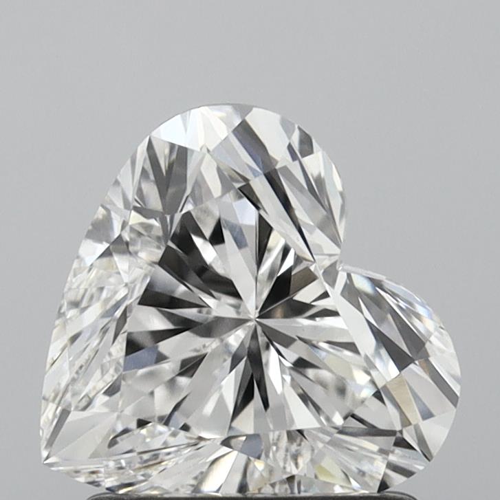 IGI 1.41 Carat Heart Lab Grown Diamond