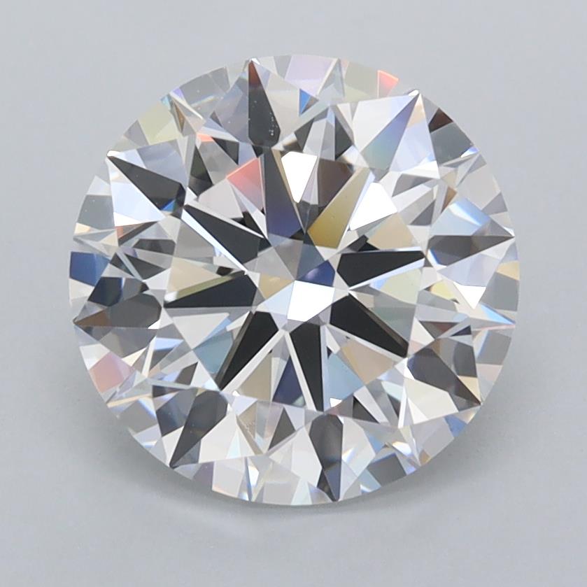 IGI 2.52 Carat Round Brilliant Lab Grown Diamond 人工培育鑽石 實驗室人造鑽石
