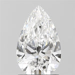 IGI 1.37 Carat Pear Lab Grown Diamond 人工培育鑽石 實驗室人造鑽石
