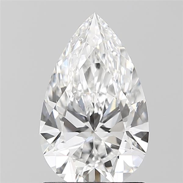 IGI 1.37 Carat Pear Lab Grown Diamond 人工培育鑽石 實驗室人造鑽石