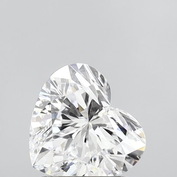 IGI 1.23 Carat Heart Lab Grown Diamond