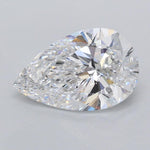 IGI 1.23 Carat Pear Lab Grown Diamond 人工培育鑽石 實驗室人造鑽石