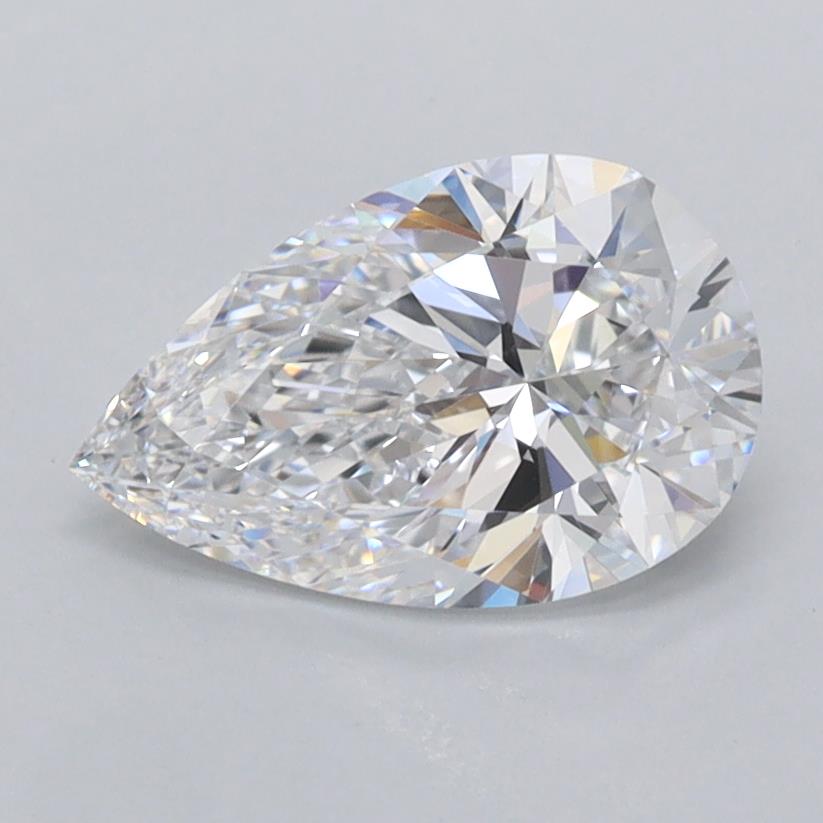 IGI 1.23 Carat Pear Lab Grown Diamond 人工培育鑽石 實驗室人造鑽石