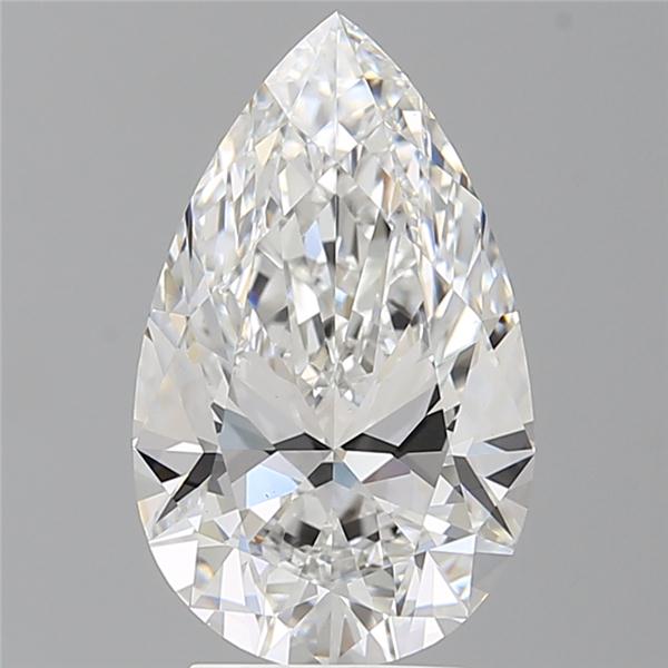 IGI 3.56 Carat Pear Lab Grown Diamond 人工培育鑽石 實驗室人造鑽石