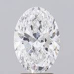 GIA 2.89 Carat Oval Lab Grown Diamond 人工培育鑽石 實驗室人造鑽石