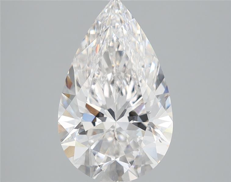 GIA 2.05 Carat Pear Lab Grown Diamond 人工培育鑽石 實驗室人造鑽石