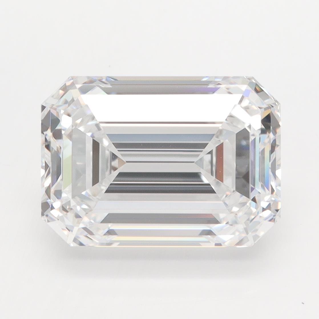 GIA 5.34 Carat Emerald Lab Grown Diamond 人工培育鑽石 實驗室人造鑽石
