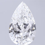 IGI 6.05 Carat Pear Lab Grown Diamond 人工培育鑽石 實驗室人造鑽石