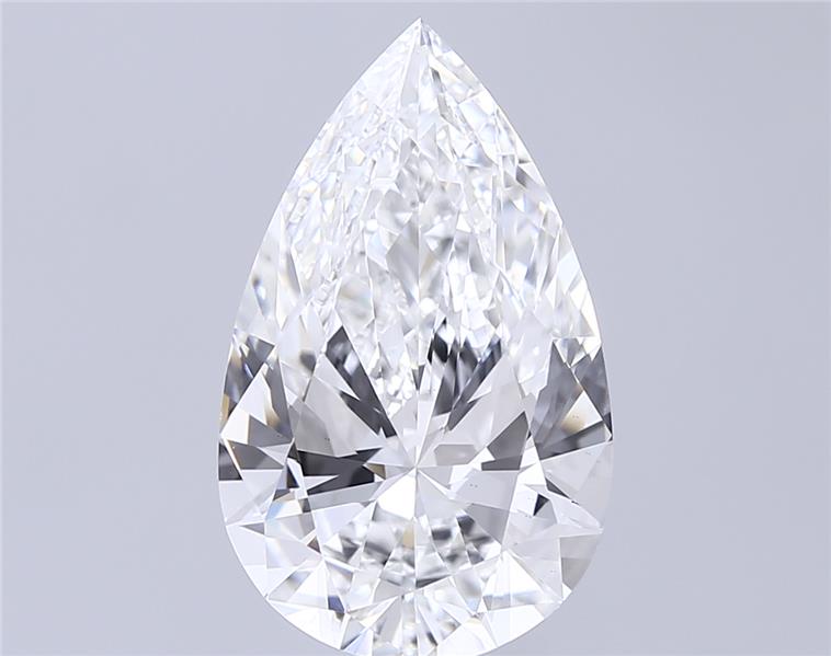 IGI 6.05 Carat Pear Lab Grown Diamond 人工培育鑽石 實驗室人造鑽石