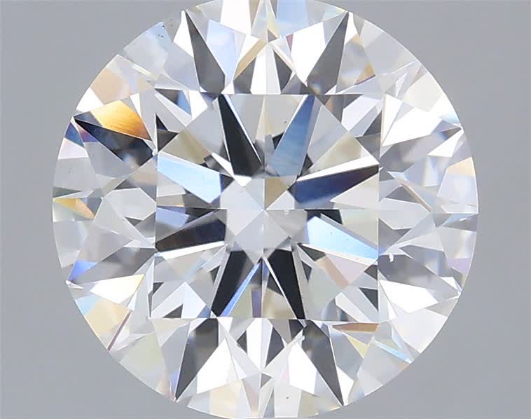 IGI 2.51 Carat Round Brilliant Lab Grown Diamond