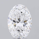 GIA 3.72 Carat Oval Lab Grown Diamond 人工培育鑽石 實驗室人造鑽石