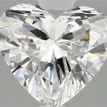 IGI 1.35 Carat Heart Lab Grown Diamond