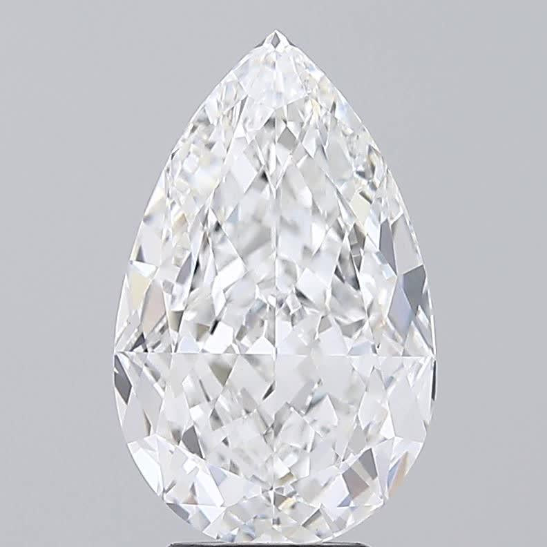 IGI 5.23 Carat Pear Lab Grown Diamond 人工培育鑽石 實驗室人造鑽石