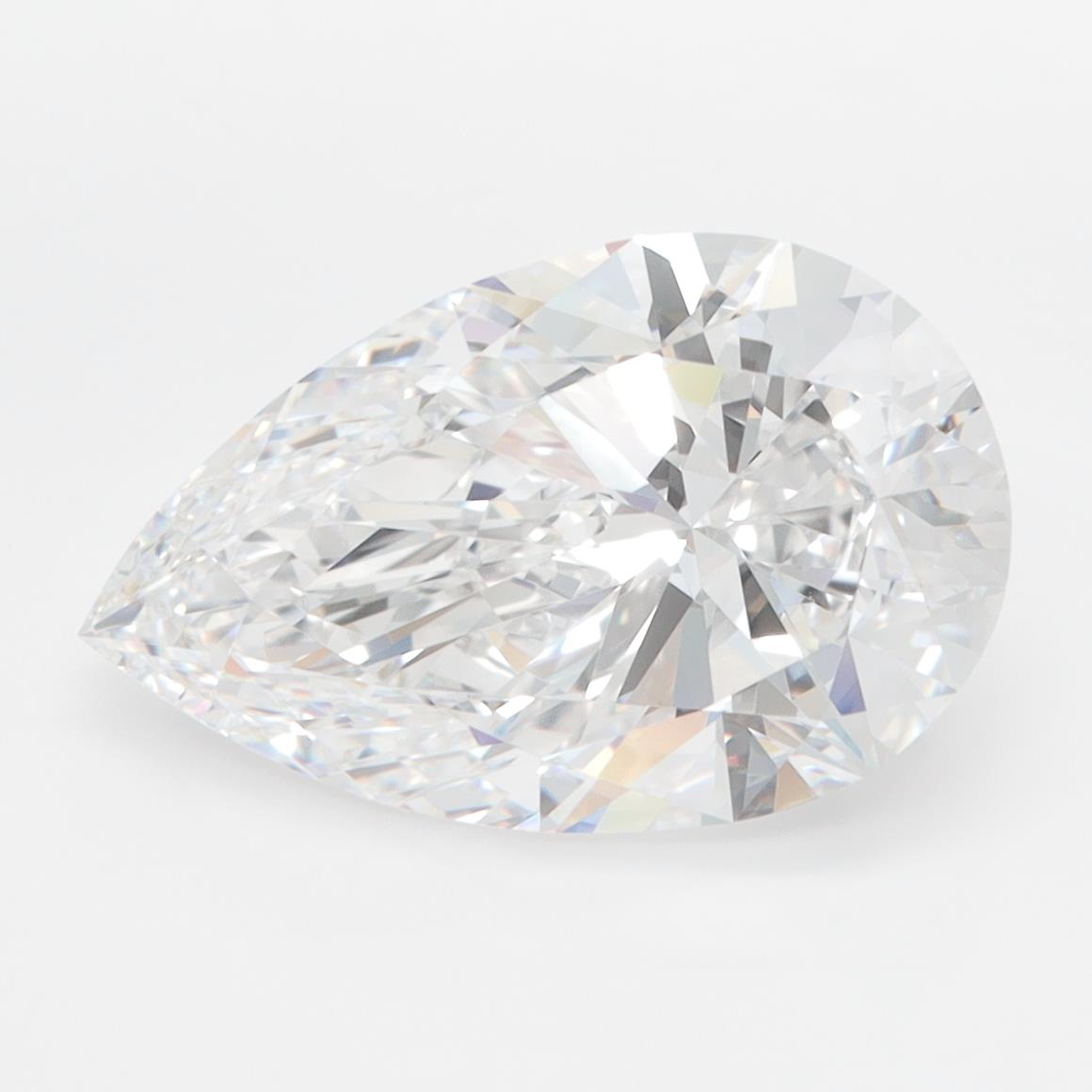 IGI 2.10 Carat Pear Lab Grown Diamond 人工培育鑽石 實驗室人造鑽石
