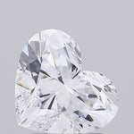 IGI 1.61 Carat Heart Lab Grown Diamond
