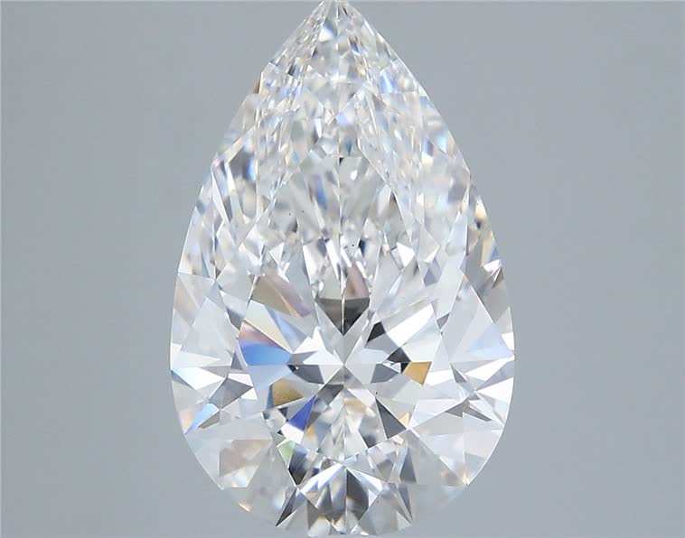 IGI 4.05 Carat Pear Lab Grown Diamond 人工培育鑽石 實驗室人造鑽石