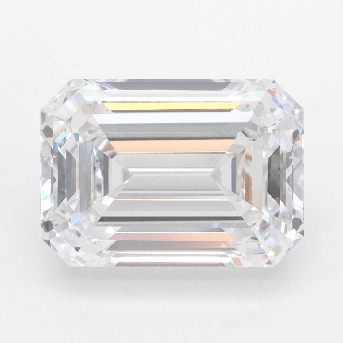 GIA 5.39 Carat Emerald Lab Grown Diamond 人工培育鑽石 實驗室人造鑽石