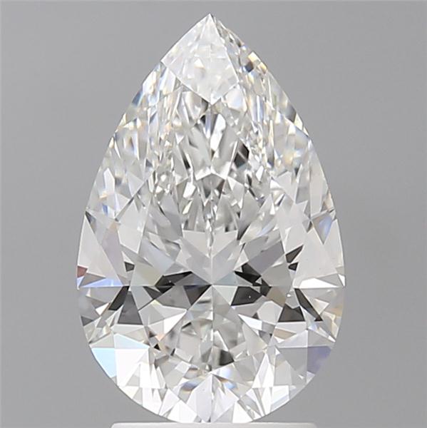 IGI 2.60 Carat Pear Lab Grown Diamond 人工培育鑽石 實驗室人造鑽石