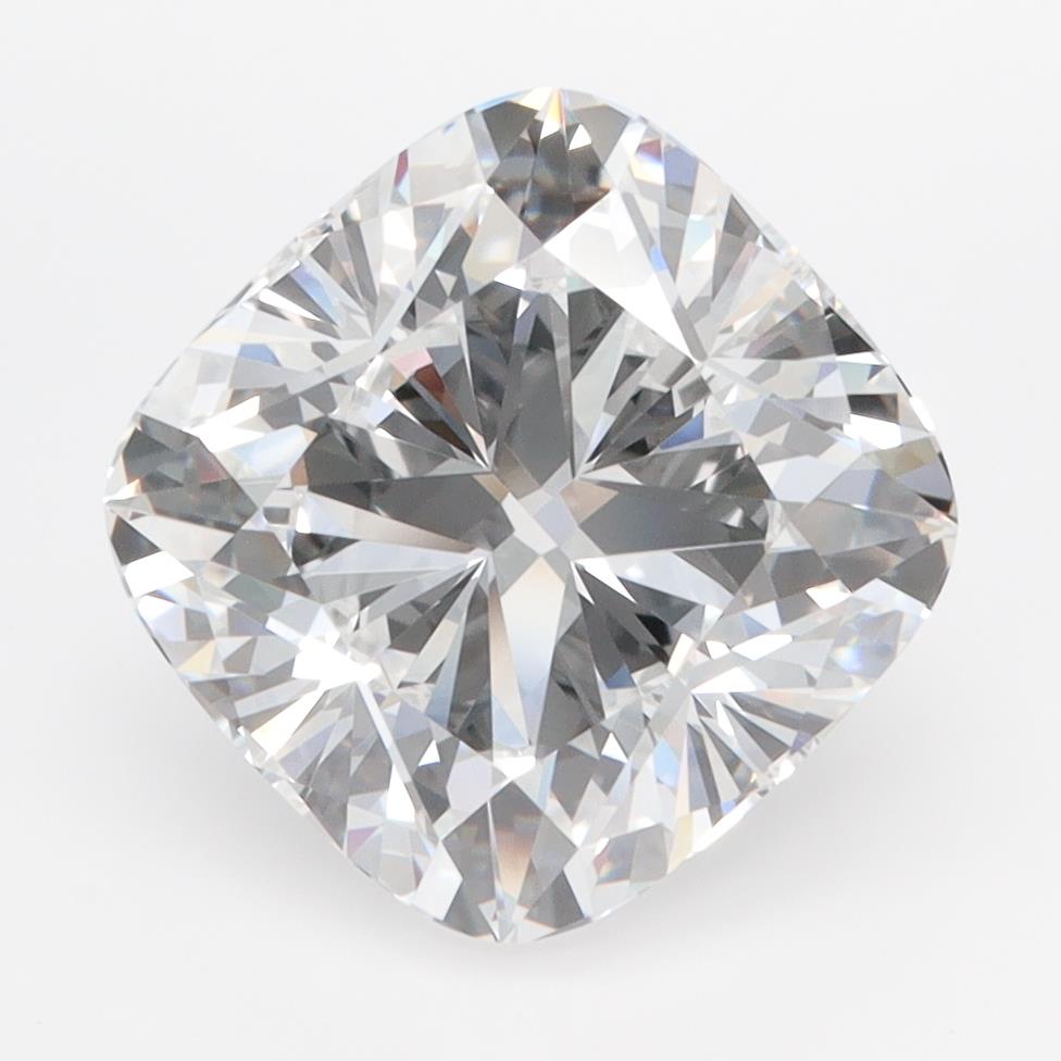 GIA 4.10 Carat Cushion Lab Grown Diamond 人工培育鑽石 實驗室人造鑽石