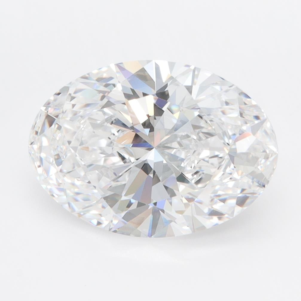 GIA 3.02 Carat Oval Lab Grown Diamond 人工培育鑽石 實驗室人造鑽石