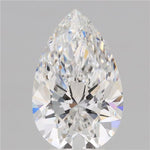 IGI 5.10 Carat Pear Lab Grown Diamond 人工培育鑽石 實驗室人造鑽石
