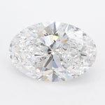 GIA 3.66 Carat Oval Lab Grown Diamond 人工培育鑽石 實驗室人造鑽石