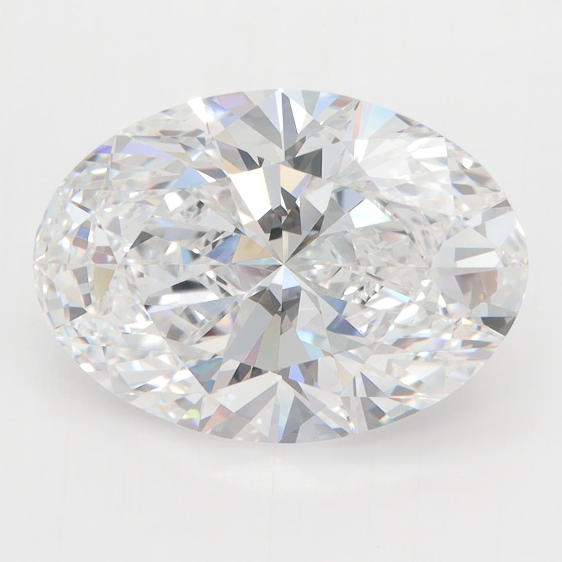 GIA 5.05 Carat Oval Lab Grown Diamond 人工培育鑽石 實驗室人造鑽石
