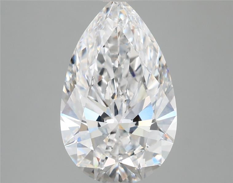 IGI 2.80 Carat Pear Lab Grown Diamond 人工培育鑽石 實驗室人造鑽石