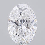 IGI 3.48 Carat Oval Lab Grown Diamond 人工培育鑽石 實驗室人造鑽石