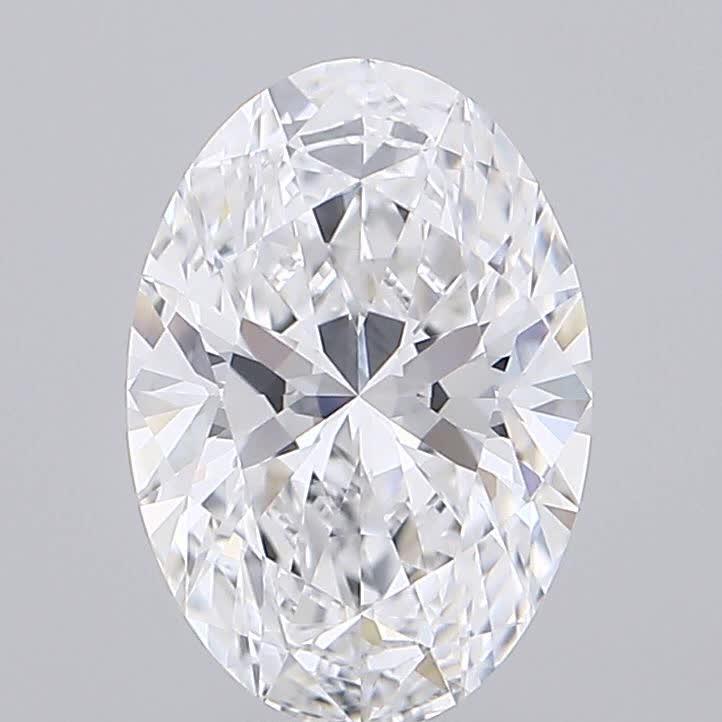 IGI 3.48 Carat Oval Lab Grown Diamond 人工培育鑽石 實驗室人造鑽石