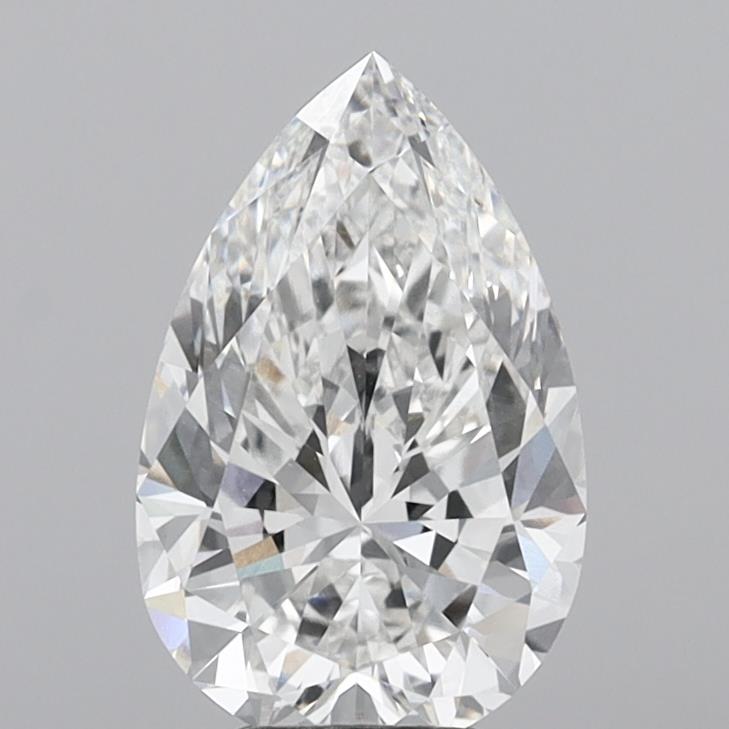 IGI 5.02 Carat Pear Lab Grown Diamond 人工培育鑽石 實驗室人造鑽石