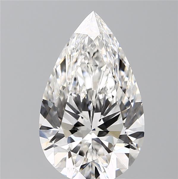 IGI 4.08 Carat Pear Lab Grown Diamond 人工培育鑽石 實驗室人造鑽石
