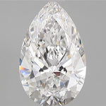 IGI 2.82 Carat Pear Lab Grown Diamond 人工培育鑽石 實驗室人造鑽石
