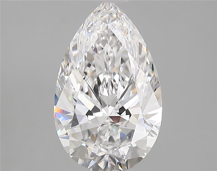 IGI 2.82 Carat Pear Lab Grown Diamond 人工培育鑽石 實驗室人造鑽石