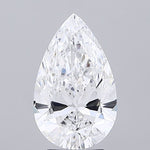IGI 3.40 Carat Pear Lab Grown Diamond 人工培育鑽石 實驗室人造鑽石
