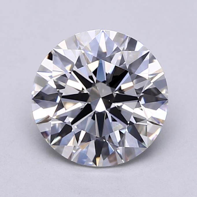 IGI 2.44 Carat Round Brilliant Lab Grown Diamond